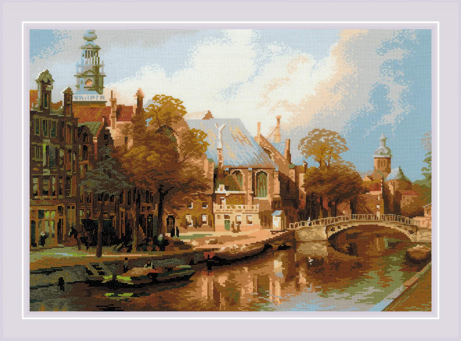 1189 Амстердам. Старая церковь и церковь Св. Николая Чудотворца