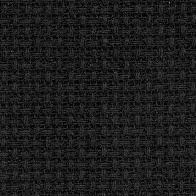 КЦЧ 14 1 Канва Zweigart Aida 14 черная (№5,5) 1 метр