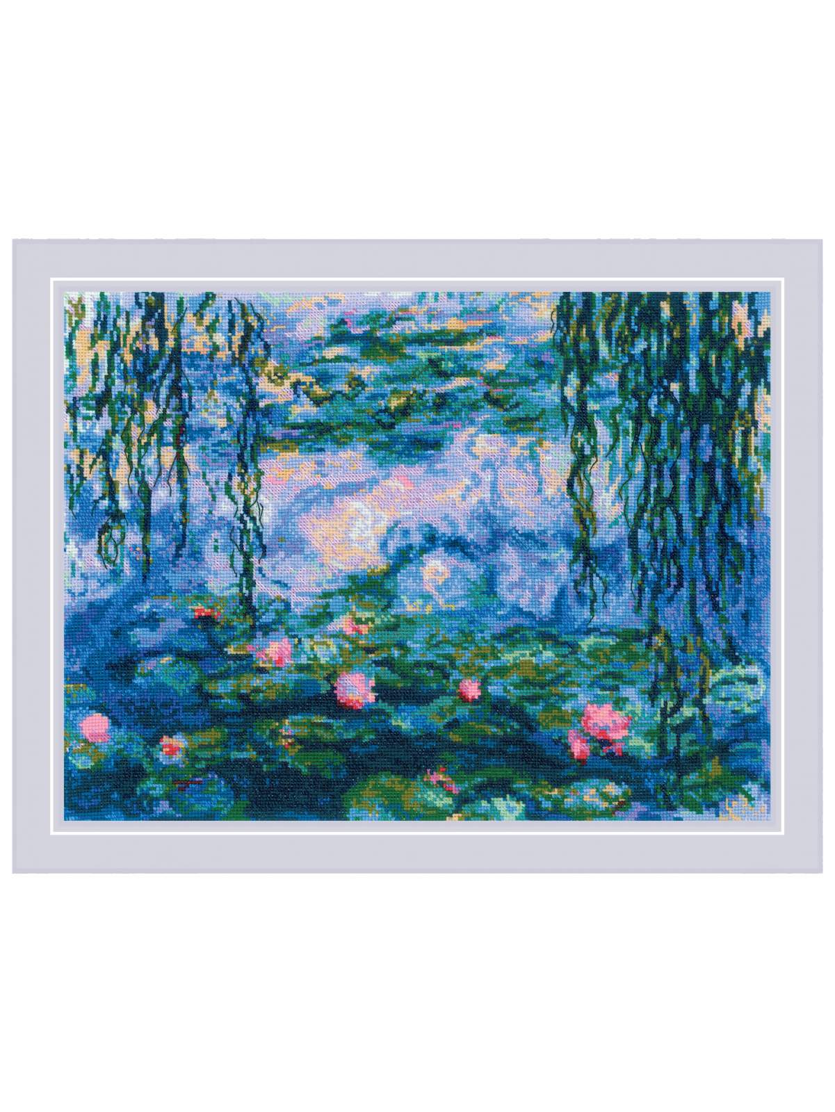 2034 «Водяные лилии» по мотивам картины К. Моне