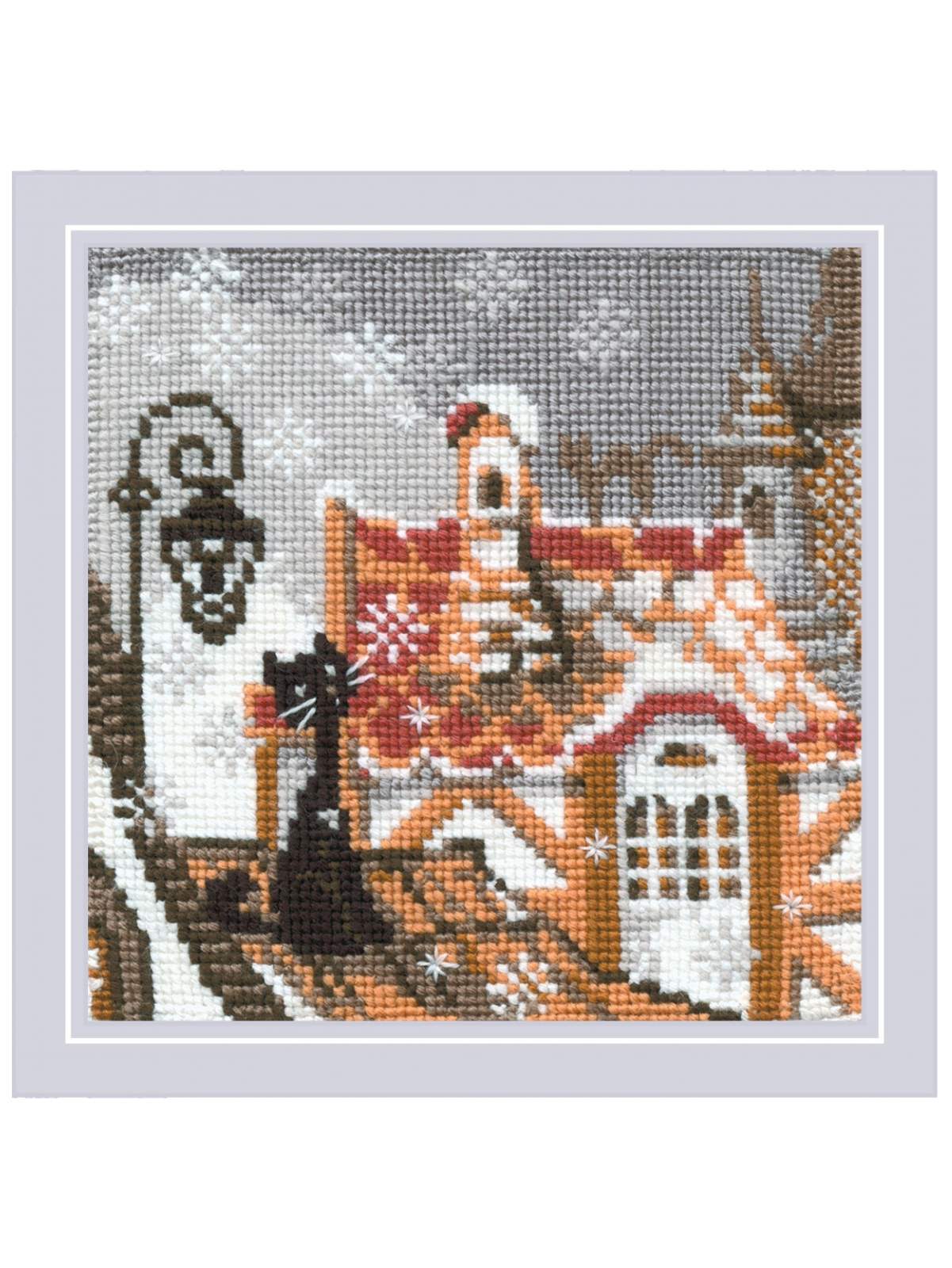 610 Город и кошки. Зима