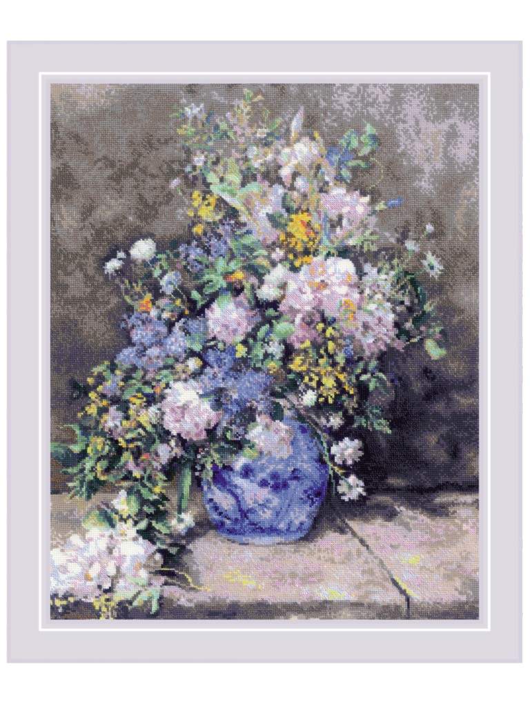 2137 «Весенний букет» по мотивам картины О. Ренуара